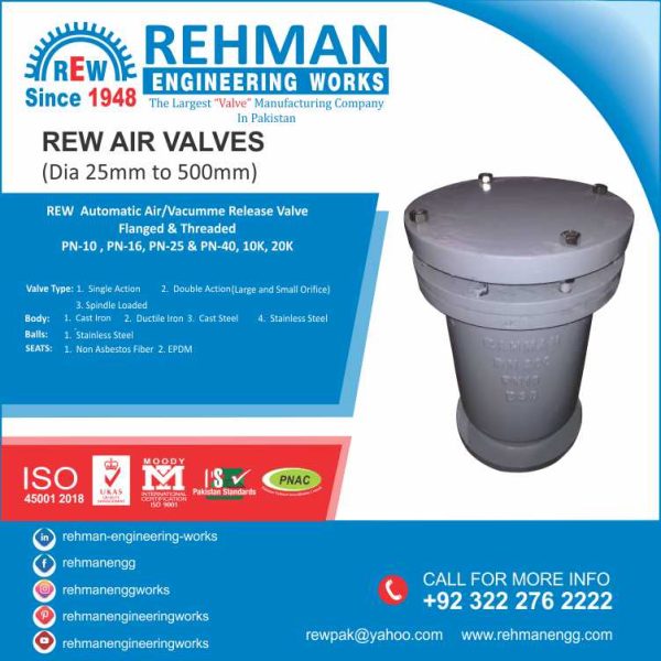 air valve single action