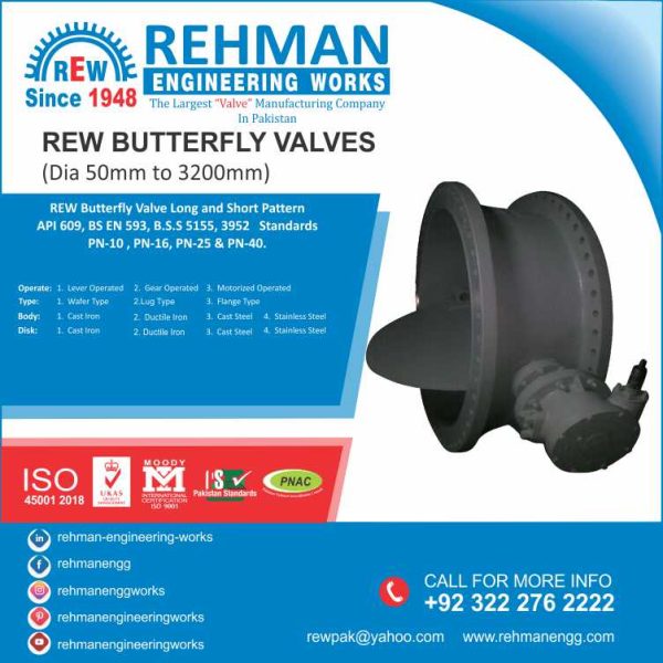 butterfly valve wafer lug type