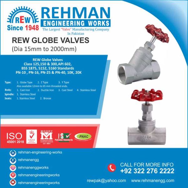 globe valve threaded